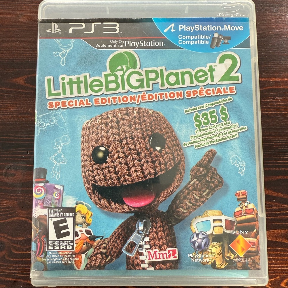 Sony LittleBigPlanet 2 Special Edition PS3 - Blue and Brown